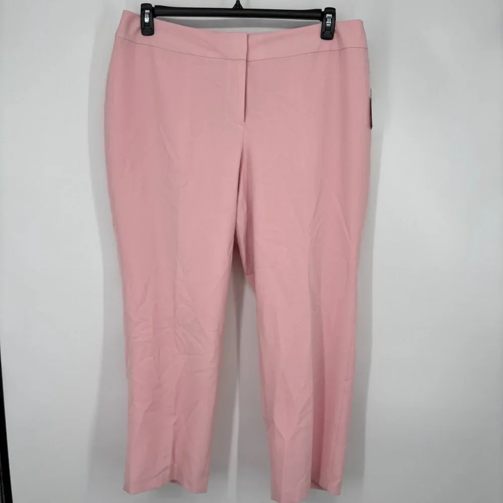 Elegant Pink Women's Pants - Picture 2 of 5